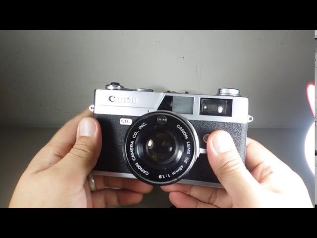 Canon Canonet QL19 Rangefinder vintage camera