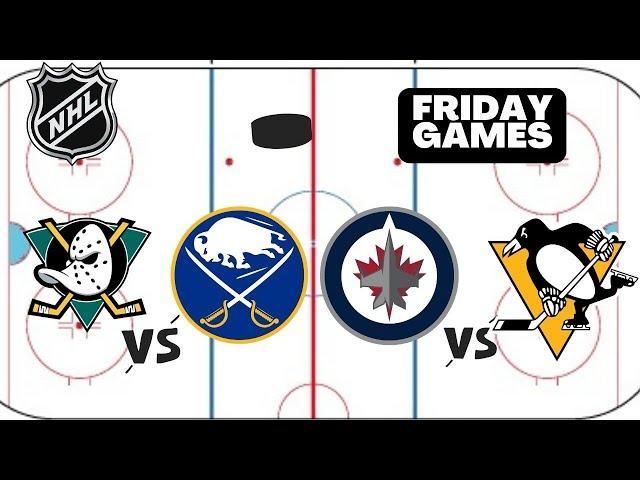 NHL Predictions Today! 11/22/24 FREE PICKS and Betting Tip