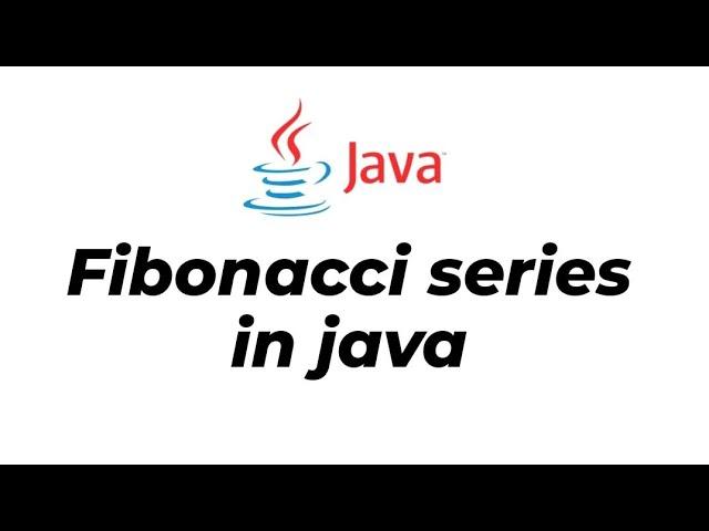 Program to print Fibonacci Series in java. #fibbonacci #java #CodingWithAnkit #basicprogram