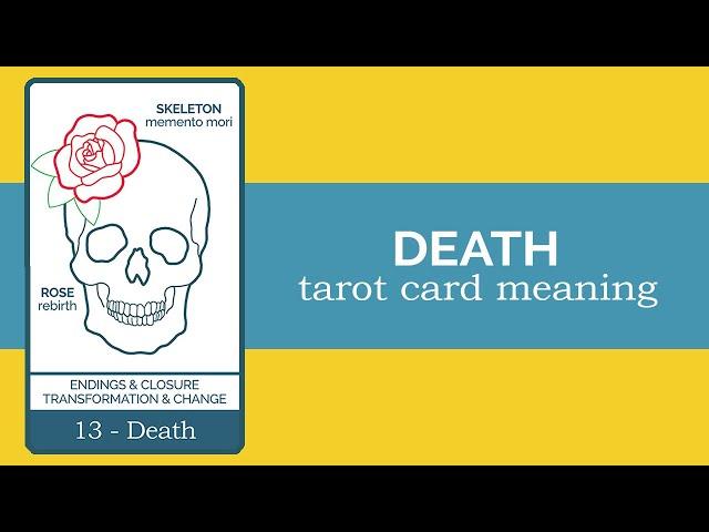 Death Tarot Card Reading and Meaning