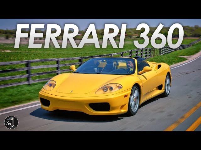 Ferrari 360 Spider | Unreal Noise, Manual Transmission