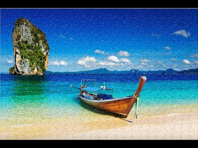 Andamanensee | Speed up jigsaw puzzle 快轉拼圖| Satisfying Video