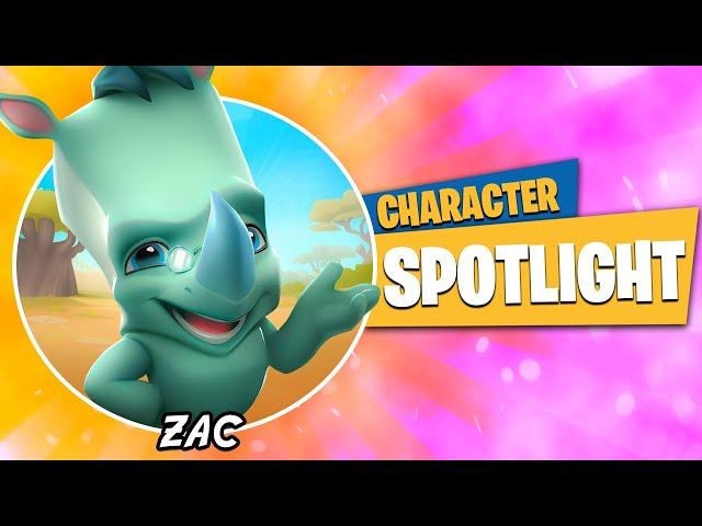 Meet Zac The Rhino | Zooba " NEW " Character spotlight