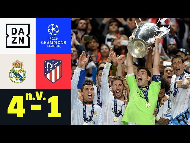 Real dreht spät auf & holt La Decima: Real Madrid - Atletico 4:1 n.V. | UEFA Champions League | DAZN