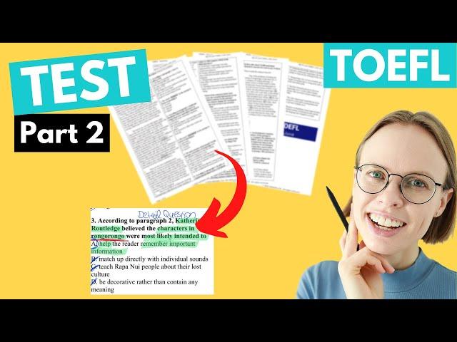 TOEFL Reading Practice Test With Answers - Part 2: Rongorongo
