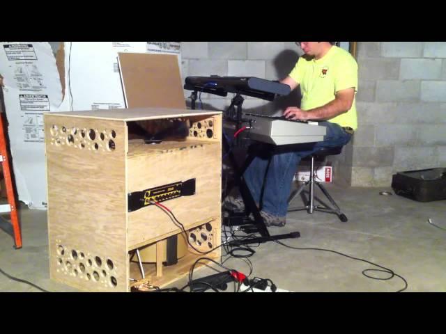 Homebuilt leslie speaker 2