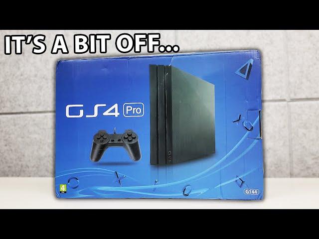 I Bought a FAKE PS4 Pro...