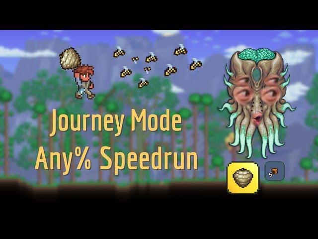 Terraria Any% Journey mode Seeded Speedrun in 8:15 [Former WR]