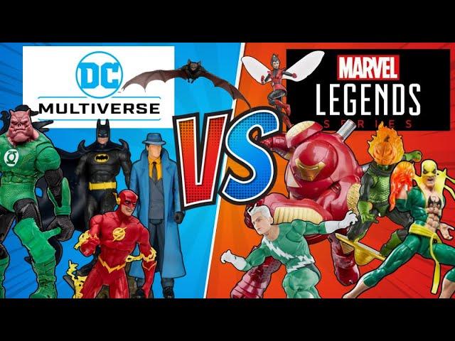 Marvel Legends vs  DC Multiverse 2024: Who Did it Better?