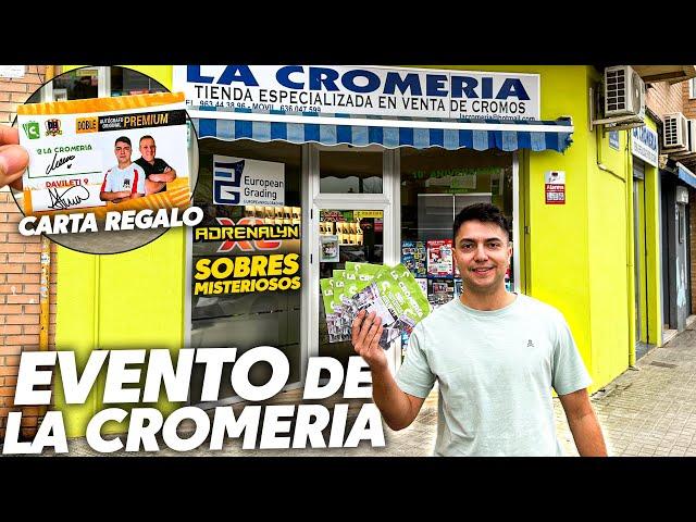 ABRO SOBRES con BALÓN de ORO ASEGURADO en EL EVENTO de LA CROMERIA