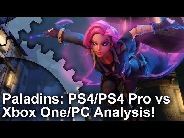 [4K] Paladins PS4/ PS4 Pro vs Xbox One vs PC - Graphics Comparison + Frame-Rate Test