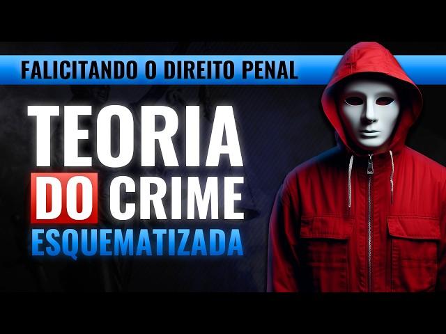 TEORIA DO CRIME [aula esquematizada] + RESUMÃO e Questões