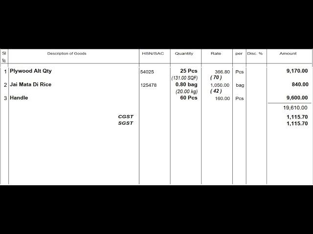 Tally TDL Alternate Qty Column in Entry Mode l Alternate Qty * Alternate Rate Calculation Module