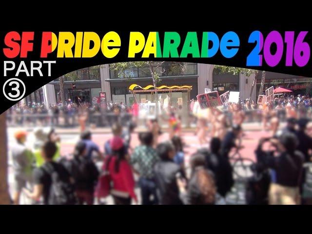 SF Pride Parade 2016, Part 3 of 4: Body Freedom nudist contingent (warning: nudity)