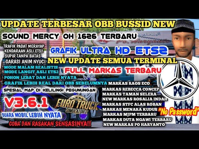 TERBARU OBB V3.6.1||SOUND ETS2 MERCY OH1626 TERBARU!!GRAFIK ULTRA HD ETS2!!!BUSS SIMULATOR INDONESIA