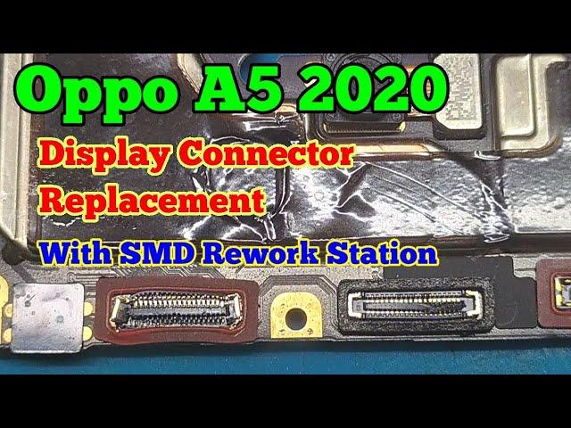 Oppo A5 2020 | Display Connector Replacement on Motherboard | Prime Telecom |