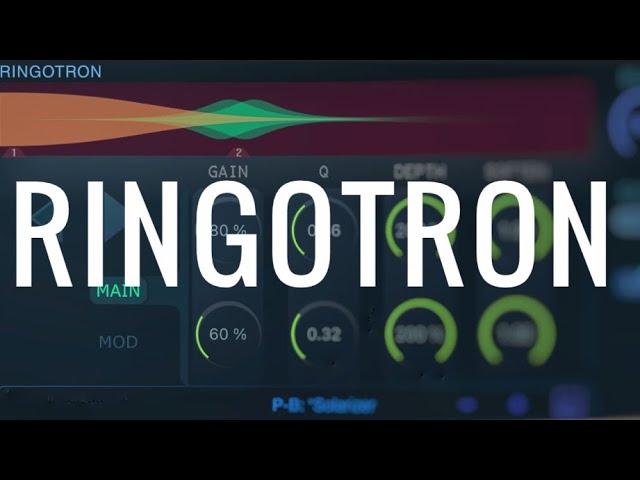 Ringotron Ring Mod (AUv3) by Quantovox | 27 Selected Presets | Tweaking, No Talking