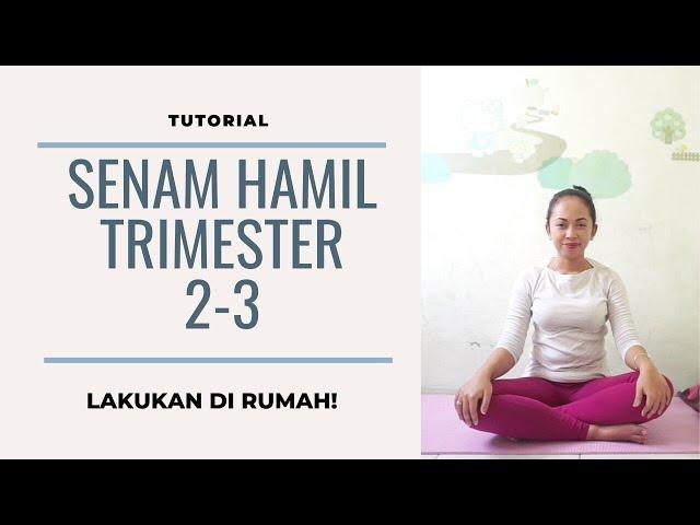 Panduan Mudah Senam Hamil Trimester 2 - 3 di rumah