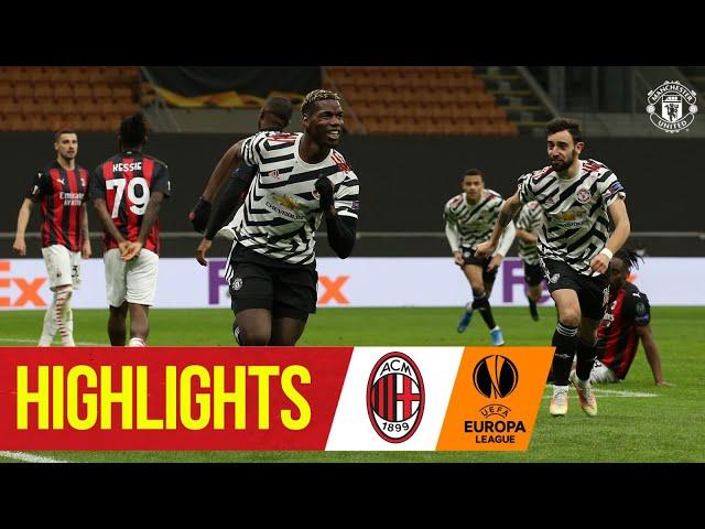 Pogba Sends Reds Into Quarters! | AC Milan 0-1 Manchester United | UEFA Europa League