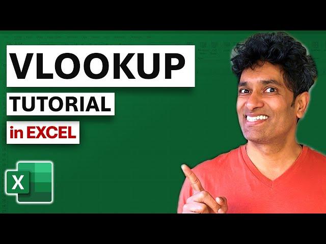 How to use Excel VLOOKUP? Complete Beginner Tutorial (with sample file)