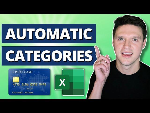 How To Automatically Categorize Credit Card Expenses In Excel