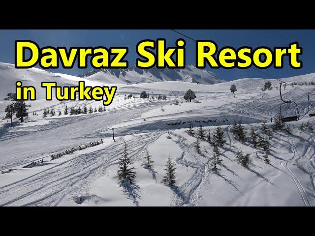 Skiing in Turkey!  Davraz Ski Resort near Isparta, Turkey