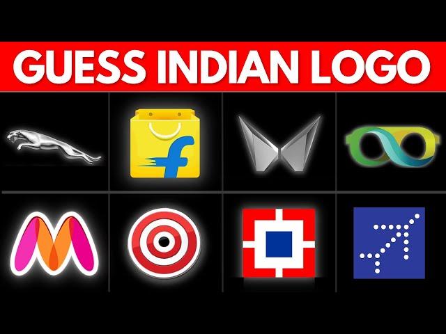 Guess The Indian Logos in just 3 Seconds! | Ultimate Indian Logo Quiz (PART-1)