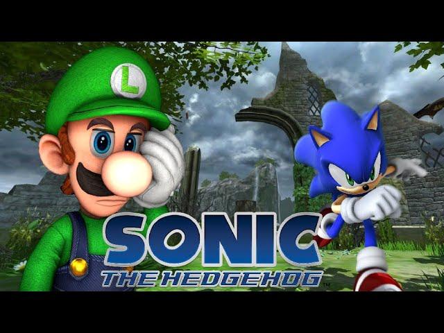 Luigi plays Sonic the hedgehog 06 #1