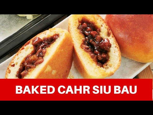 Baked Char Siu Bao - How to make Chinese BBQ pork bun with amazing flavor