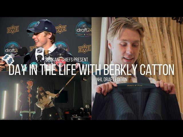 Day in the Life with Berkly Catton: NHL Draft Edition