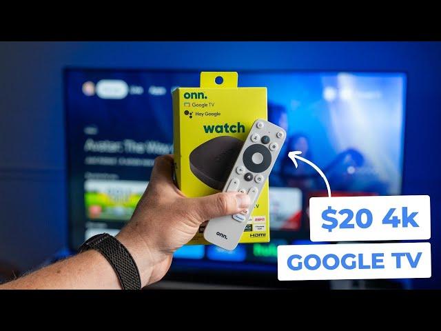 Better Than Chromecast? 4K Google TV Streaming Box for $20