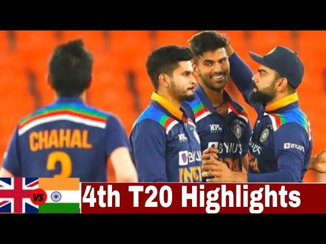 India vs England 4th t20 Full highlights 2021    ind vs eng t20 highlights