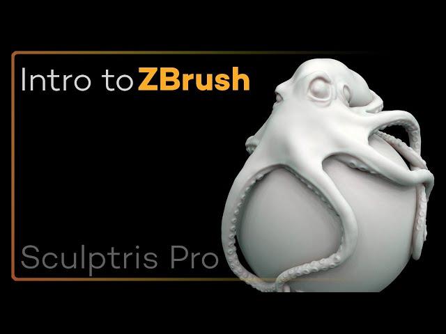 Intro to ZBrush 013 - Sculptris Pro! Tessellation, tessemation, update geo changes on the fly!