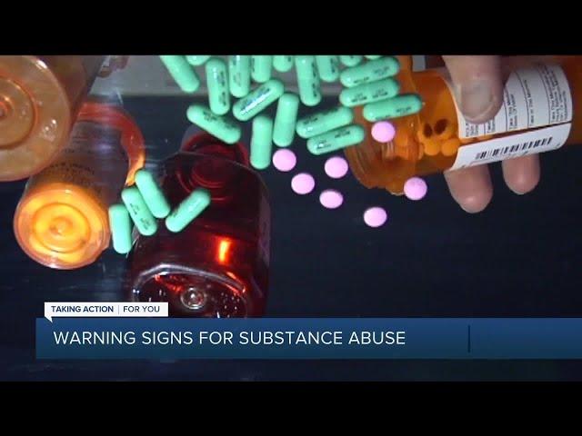 Warning signs for substance abuse