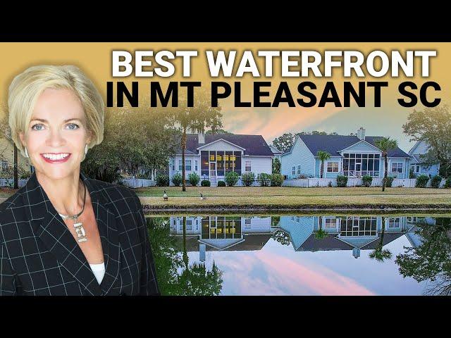 Best Waterfront Properties in MT Pleasant, SC| MOST BEAUTIFUL Places to Live In Charleston, SC