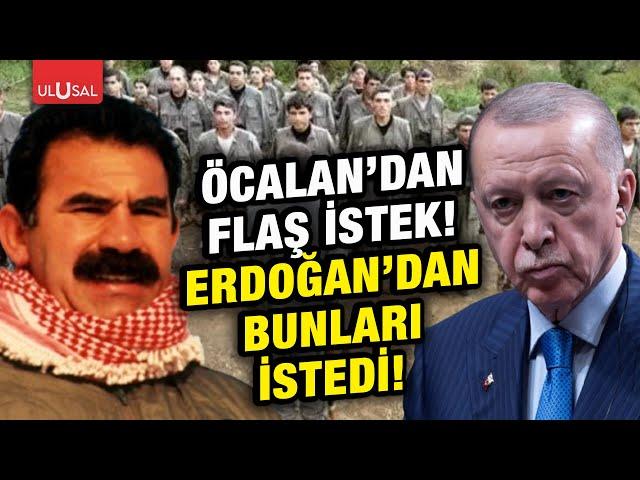 Öcalan flaş istek! Türkiye'ye bakın hangi şartları sundu!