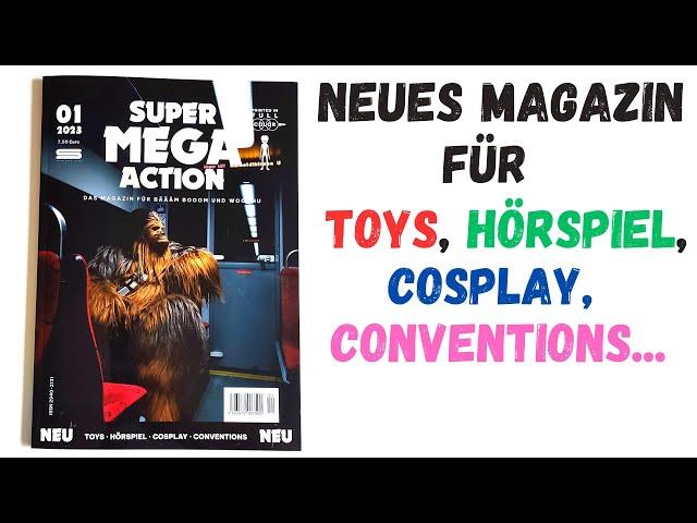 Genial  Neues Nerd | Geek | Cosplay Magazin | Super Mega Action Ausgabe Nr.1