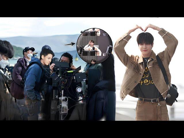 Releasing soon? Jungkook BTS spotted filming mv with JD1 near military center
