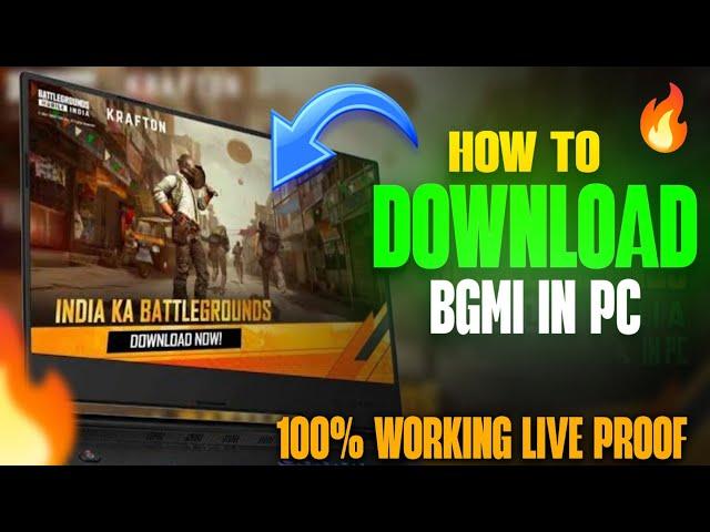 How To Download And Play BGMI in PC | How To install BGMI in PC After Ban