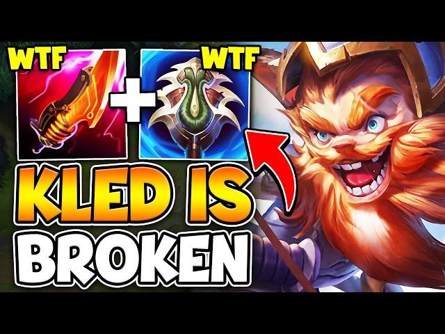 Why Kled is literally breaking top lane right now... for the first time ever