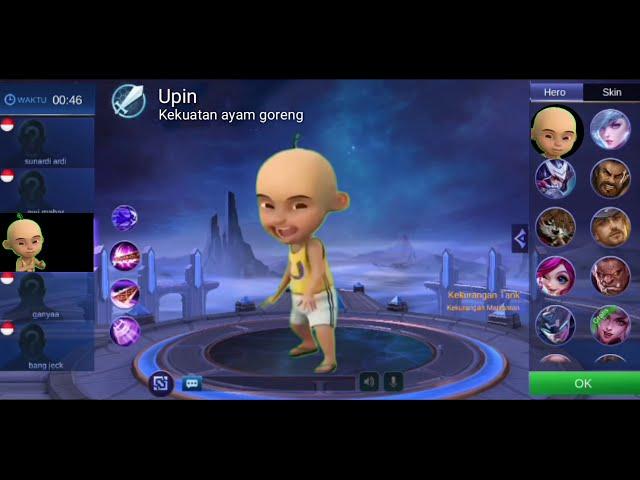 mas we | Mobile legends hero upin | prank