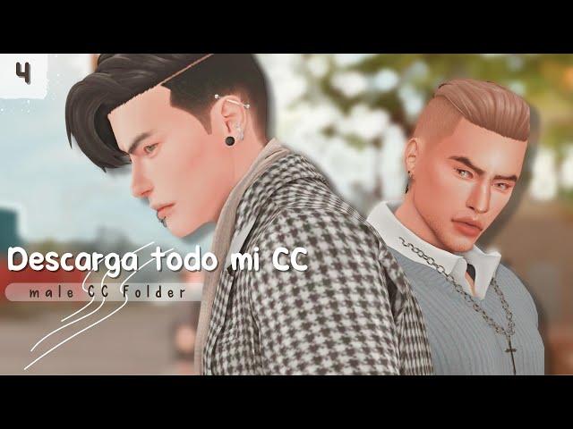 ️ CC FOLDER | MALE |  Los Sims 4 Contenido Personalizado