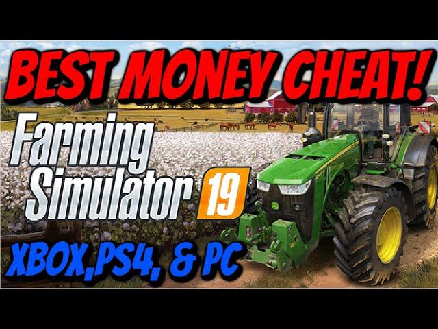 Farming Simulator 19 - Easiest Quick Money CHEAT! (Unlimited Money)