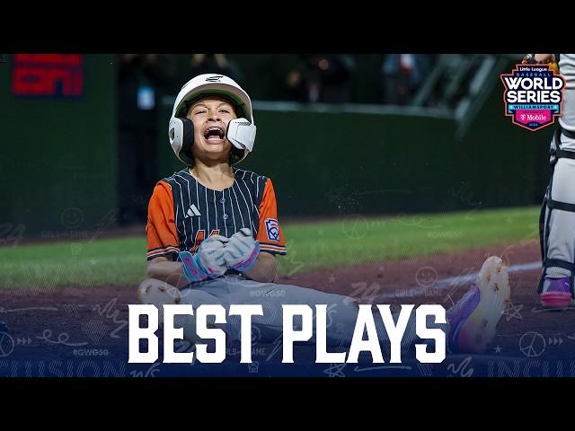 All the BEST PLAYS of the 2024 Little League Baseball World Series