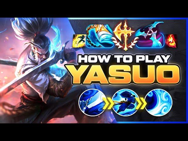 HOW TO PLAY YASUO SEASON 14 | NEW Build & Runes | Season 14 Yasuo guide | League of Legends