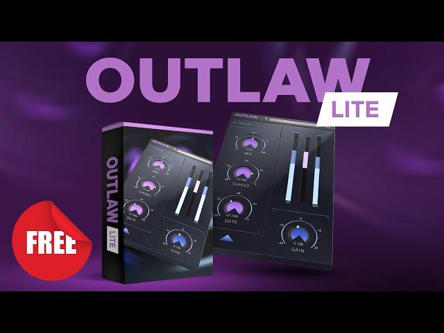 FREE Outlaw Lite Gain Rider Plugin - All Gain. No Pain (VST, AU, AAX)