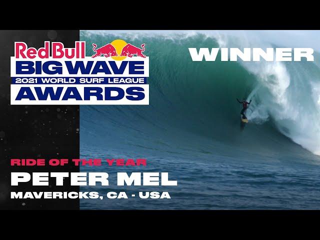 2021 Men's Ride Of The Year Winner: Peter Mel At Mavericks