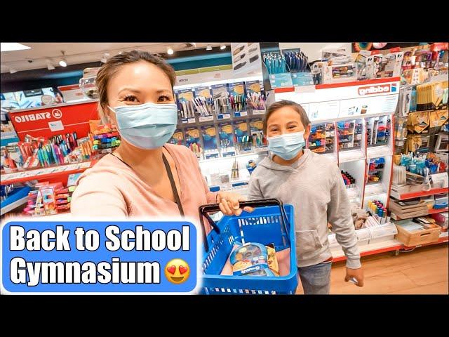 Back to School Haul ️ Schulsachen einkaufen für Gymnasium! Shopping Tag Schule VLOG | Mamiseelen