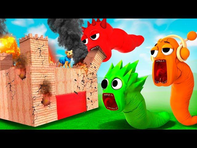 Can SPRUNKI EATER break into my FORT?! (Garry's Mod Sandbox)