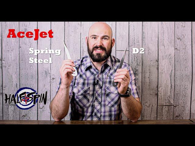 AceJet Spring Steel vs D2